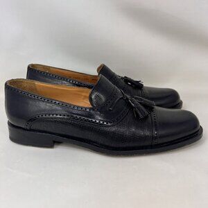 Paolo De Marco Tassled Dress Shoes Black Men’s Size 8.5 M